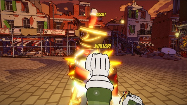 Chapter 1, Rubbleton: Knuckle Sandwich: WALLOP!
