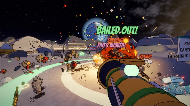 Chapter 10, One Small Step: BAILED OUT! under the Earthrise